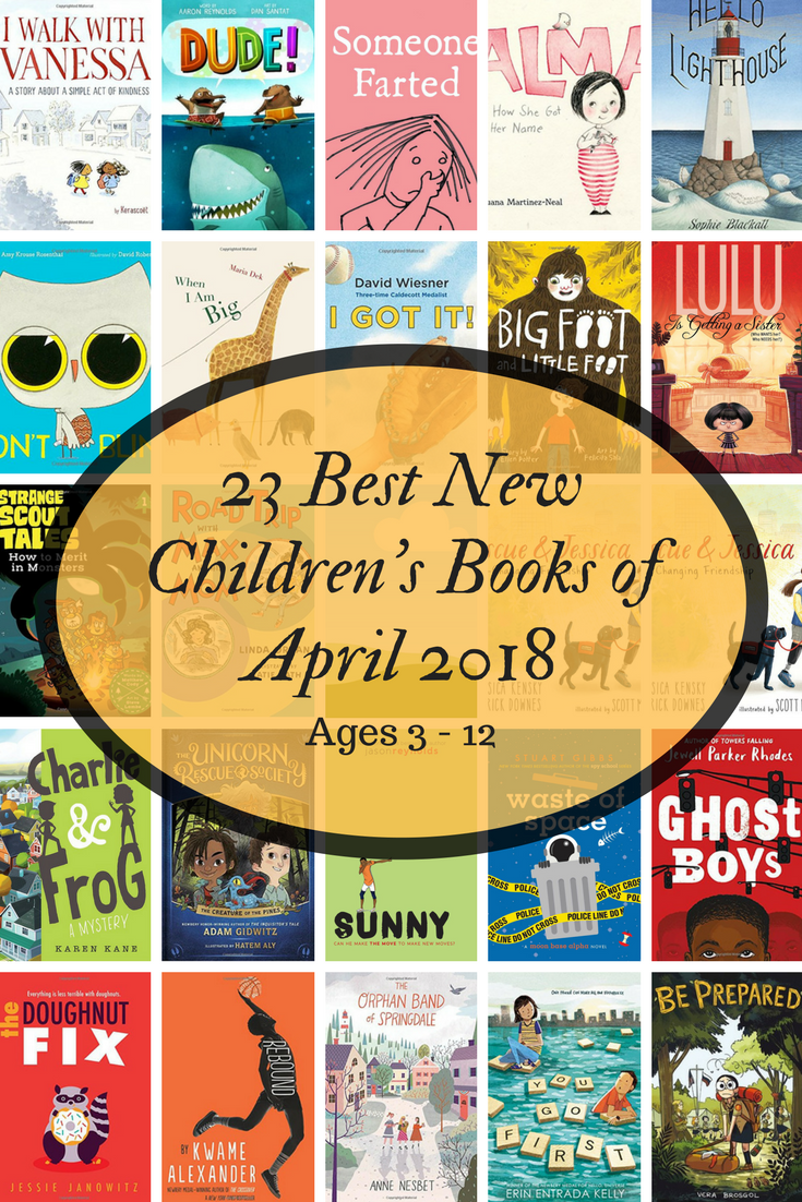 Best New Children's Books of April 2018